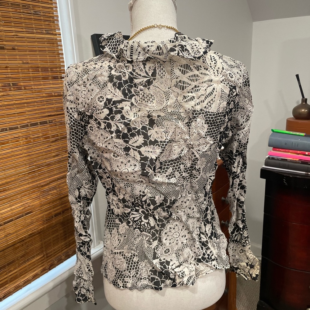 WHITE HOUSE BLACK MARKET BLOUSE - Picture 2 of 5